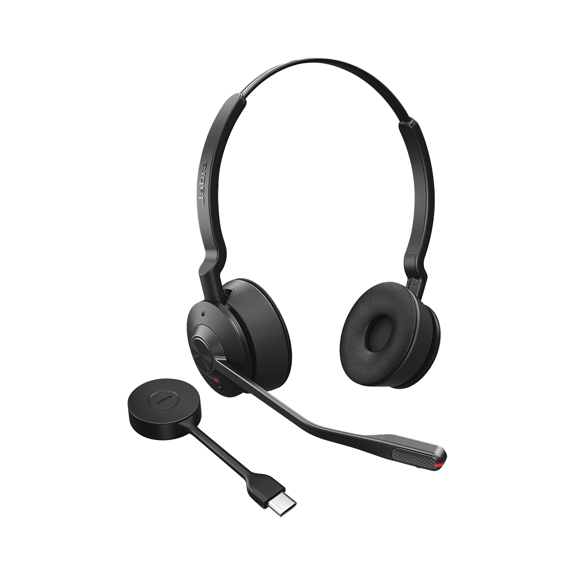 Jabra Engage 55, Auricular stereo versión MS con aislamiento de ruido activa, adaptador DECT USB-A (9559-450-125)
