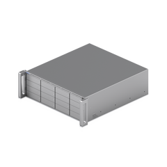 ENVR UniFi Enterprise con Soporte para hasta 210 Cámaras HD, 140 Cámaras 2K o 70 Cámaras 4K, con UniFi Protect & Access, 1 Puerto RJ45 10G, 2 Puertos SFP+ 10G y 16 Bahías para Discos Duros