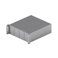 ENVR UniFi Enterprise con Soporte para hasta 210 Cámaras HD, 140 Cámaras 2K o 70 Cámaras 4K, con UniFi Protect & Access, 1 Puerto RJ45 10G, 2 Puertos SFP+ 10G y 16 Bahías para Discos Duros