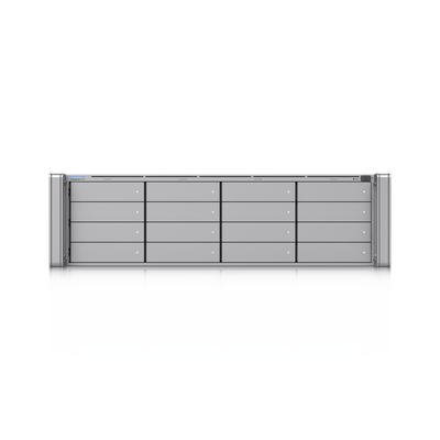 ENVR UniFi Enterprise con Soporte para hasta 210 Cámaras HD, 140 Cámaras 2K o 70 Cámaras 4K, con UniFi Protect & Access, 1 Puerto RJ45 10G, 2 Puertos SFP+ 10G y 16 Bahías para Discos Duros