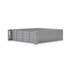 ENVR UniFi Enterprise con Soporte para hasta 210 Cámaras HD, 140 Cámaras 2K o 70 Cámaras 4K, con UniFi Protect & Access, 1 Puerto RJ45 10G, 2 Puertos SFP+ 10G y 16 Bahías para Discos Duros