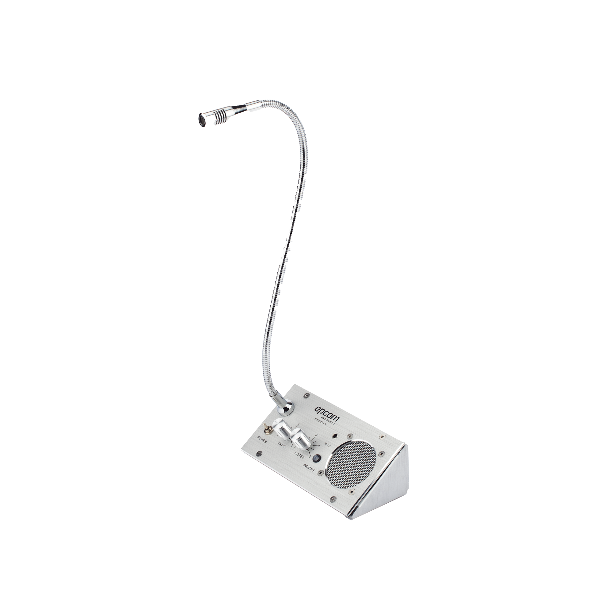 Sistema de Intercomunicación | Ideal para Ventanillas | Audio de voz de dos vías | 12V/1A 2W | Micrófono Interior + Micrófono Exterior