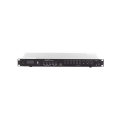 Amplificador de Audio | 2 x 60W | Baja Impedancia 4 - 8&Omega; | Reproductor Bluetooth, USB, SD | Efectos Integrados Delay, Echo, Repeat