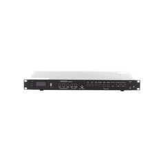 Amplificador de Audio | 2 x 60W | Baja Impedancia 4 - 8Ω | Reproductor Bluetooth, USB, SD | Efectos Integrados Delay, Echo, Repeat