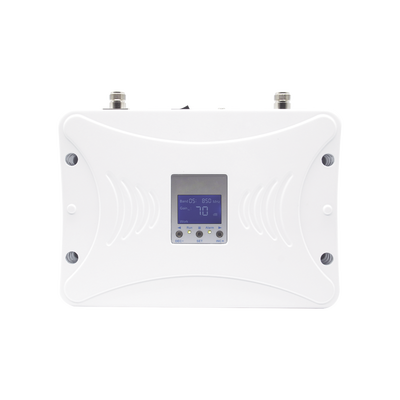 Kit Amplificador de Señal Celular 4G LTE, 3G y Voz. Funciona con Todos los Operadores. Soporta Múltiples Dispositivos y Tecnologías. Hasta 900 m² de Cobertura