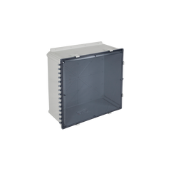 Caja De Policarbonato Con Puerta Tintada, 24Hx24Wx10D Pulgadas (609.6 x 609.6 x 254 mm), IP66, Uso Interior Exterior, Listado UL/cUL