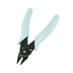 Pinza De Corte Micro de 5" (125 mm). Acero c/mango Ergonómico de PVC. Uso Electrónico. Corte al Ras.