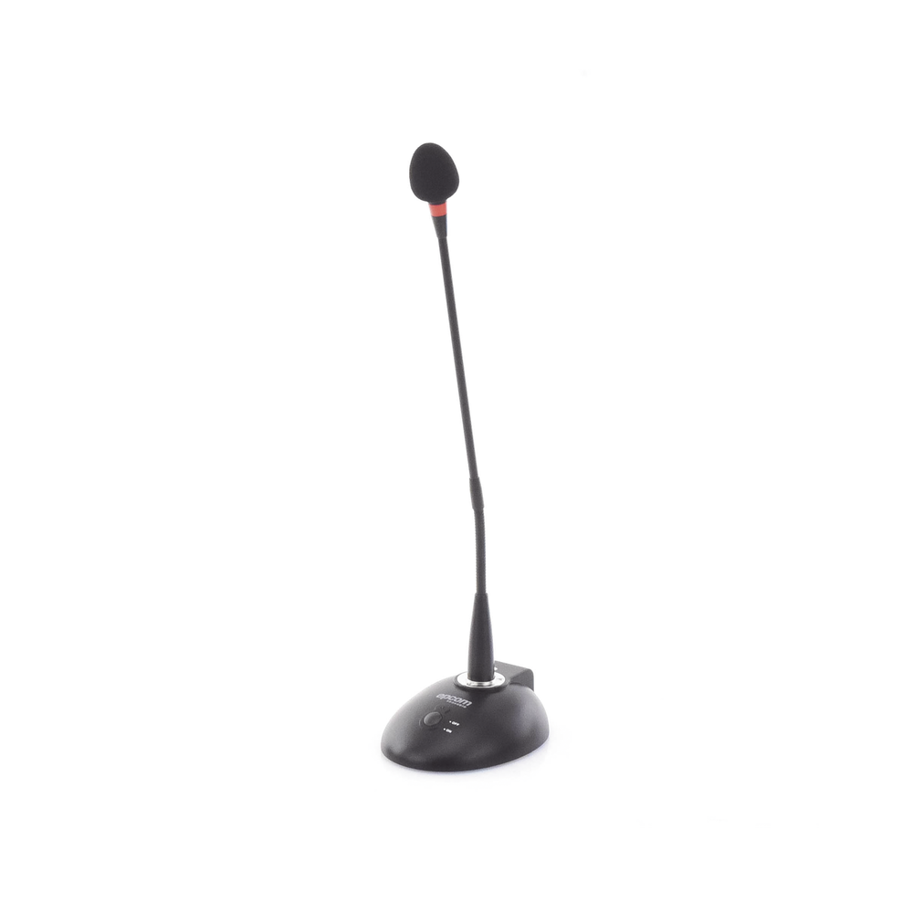 Micrófono | Cuello de Ganso con Base | Soporta Phantom | Salida Balanceada XLR