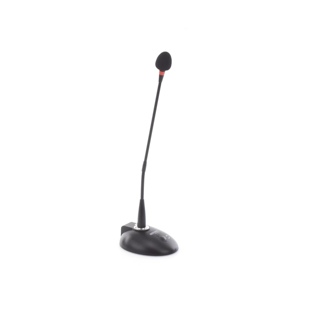 Micrófono | Cuello de Ganso con Base | Soporta Phantom | Salida Balanceada XLR