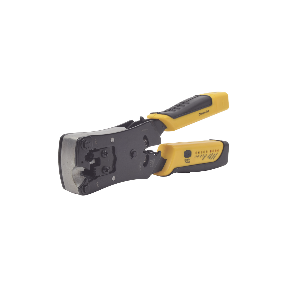 Pinza 3 en 1: Pelacables/ Terminado/ Probador para UTP. Enchufe Modular de Prueba para RJ45/RJ11/RJ22.