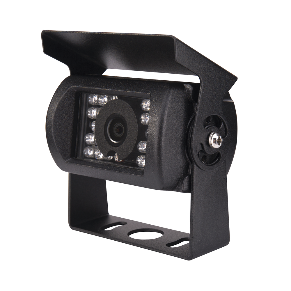Sistema Profesional de Cámara de Reversa y Monitor Alámbrico para Vehículos de Trabajo y Montacargas