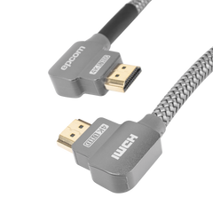 Cable HDMI Ángulo 90° | 3 Metros (9.84 Pies) | Alta Definición | Versión 2.0 | Alta Velocidad 18Gbps | 4K@60Hz |