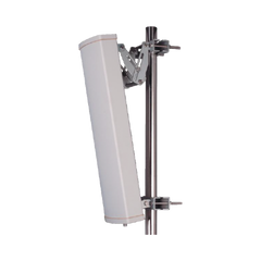 Antena sectorial para 2G, 3G, 4G y 5G de telefonía celular / 15 dBi / Multi Banda / Rango de Frecuencia (698-960 / 1710-2700 MHz).