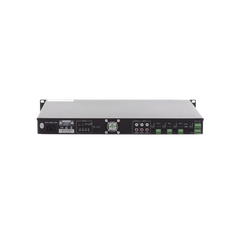 Amplificador de Audio | 1 canal | 350 W | Sistema 100V y Baja Impedancia | 4 Entradas de Micrófono Balanceadas | Bluetooth | USB | SD | FM | Montaje en Rack