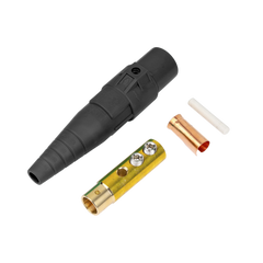 Conector camlock 400 AMPERES HEMBRA COLOR NEGRO