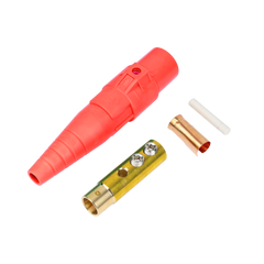 Conector camlock  400 AMPERES HEMBRA COLOR ROJO