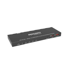 Splitter HDMI 1x4 | 1 Entrada a 4 salidas (Simultaneas) | 4K@60Hz | Extractor de Audio | Down Scaler | HDR  4:4:4 | EDID | 18Gbps