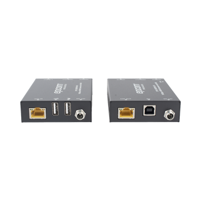 Kit Extensor HDMI con KVM | 70m | 4K2K@60Hz | 4:4:4 |  HDMI2.0b y HDCP 2.2 | Salida de Audio 3.5mm | Admite PoC | Admite USB 1.1
