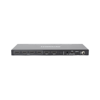 Matricial HDMI | 4x2 | 4K2K@60Hz | HDR | YCbCr 4:4:4 | EDID Auto | Extractor de Audio | Salida de audio análoga y digitalizados | HDCP 2.2 | 18 Gbps