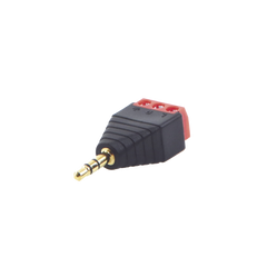 Conector de audio de 3.5mm macho a terminal de tornillo de 3 pines