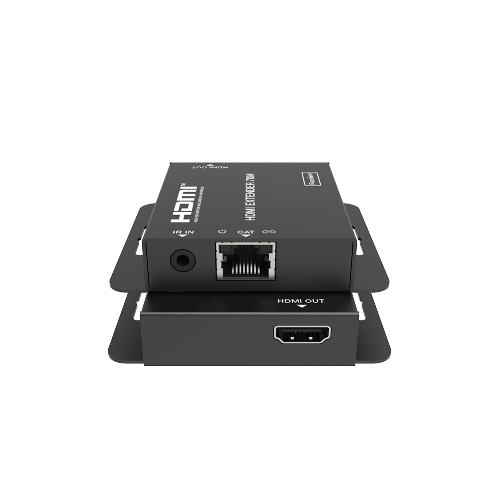 Splitter HDMI 1x4 | Extensor HDMI | 4K@30Hz 40m | 1080p@60Hz 70m | Función PoC |  4:4:4