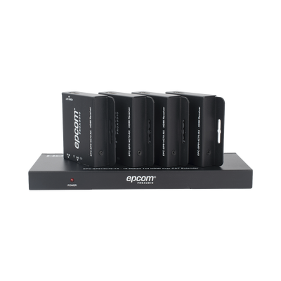 Splitter HDMI 1x4 | Extensor HDMI | 4K@30Hz 40m | 1080p@60Hz 70m | Función PoC |  4:4:4