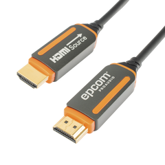 Cable HDMI de Fibra Óptica de 20 Metros (65.62 Pies) | Alta Definición | Versión 2.0 | Alta Velocidad 18Gbps | 4K@60Hz | HDCP 2.2 | Resistente a EMI y RFI