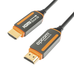 Cable HDMI de Fibra Óptica de 30m | Alta Definición | Version 2.0 | Alta velocidad 18Gbps | 4K@60Hz | HDCP 2.2 | Resistente a EMI y RFI