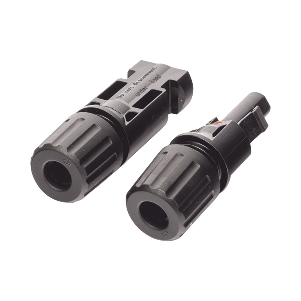 Conector MC-4 para Módulos Fotovoltaicos (conector hembra + conector macho)