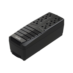 Regulador de Voltaje 1000 VA-500 W /  4 Contactos con AVR / 4 Contactos con Supresor de Picos / Protección RJ11