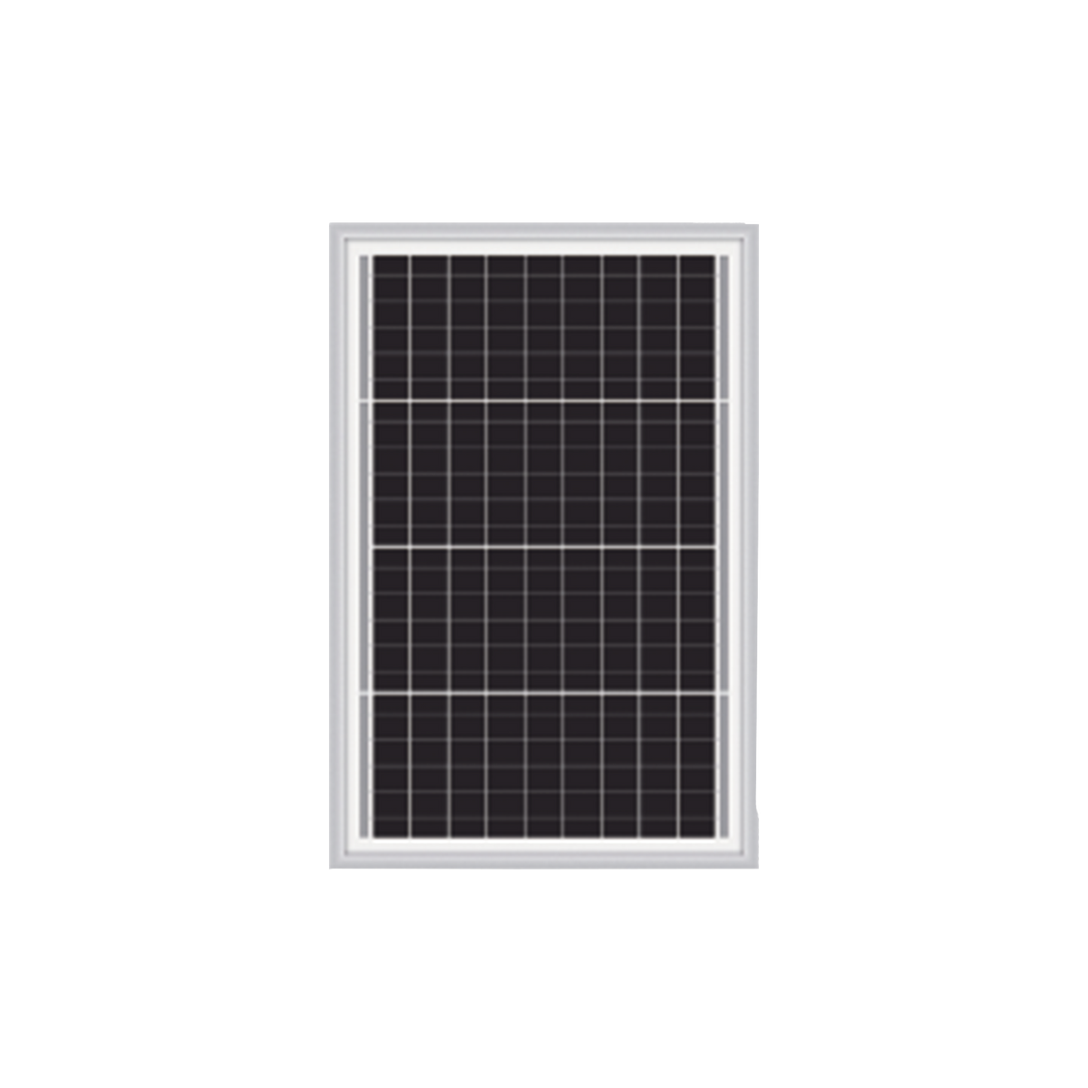Modulo Solar 10W, 12 Vcc, Monocristalino, 36 Celdas grado A