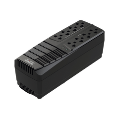 Regulador de Voltaje 2000 VA-1000 W / 4 Contactos con AVR / 4 Contactos con Supresor de Picos / Protección RJ11