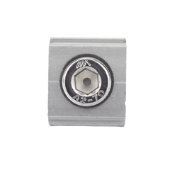 Conector N con tornillo para fijación en riel 5 y 8