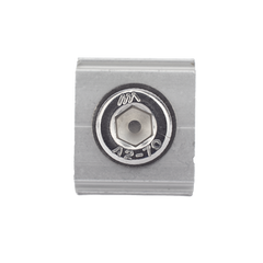 Conector N con tornillo para fijación en riel 5 y 8