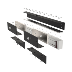 Montaje Ajustable Para Chapa Magnética: MAG1200D.