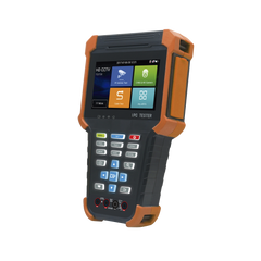 Tester de Video Profesional | Pantalla 4" Touch | Ideal para Cámaras IP/ HD (TVI, CVI, AHD y CVBS) | 4K | H.265/H.264 | PoE | WiFi | Cable Tester | Multímetro Digital | Todo en Uno para tu CCTV.
