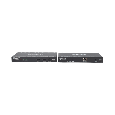 Kit Extensor HDMI | 4K2K@60HZ | HDR 4:4:4 | HDBaseT | 100M | Salida de Audio | HDCP 2.2 | IR Bidireccional | Admite la función USB KVM