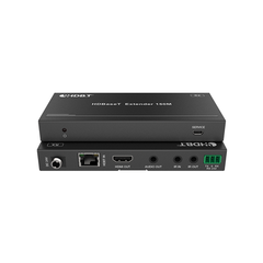 Splitter mas Extensor de Video | 1x2 | ProAV | HDBaseT™ | 120m en 4K@60Hz | 150m en 1080p@60Hz | Cat6/6a/7 | Gestión Avanzada EDID | Control IR y RS232 | PoC | Salida de Audio