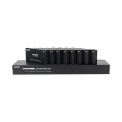 Splitter mas Extensor de Video | 1x8 | ProAV | HDBaseT™ | 120m en 4K@60Hz | 150m en 1080p@60Hz | Cat6/6a/7 | Gestión Avanzada EDID | Control IR y RS232 | PoC | Salida de Audio