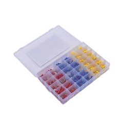 Juego de 580 pzas. Terminales Variadas con Forro y Caja de Almacenamiento.