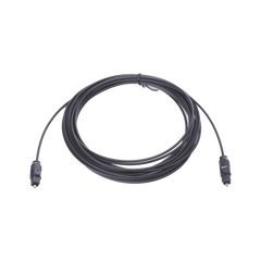 Cable Toslink de Fibra Óptica de 4.6m | Ideal para Mandar Audio Digital para Sistemas de Alta Calidad | Compatible con Amplificadores VSSL