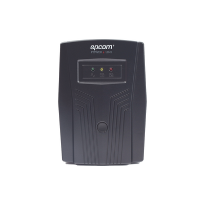 UPS de 600VA/360W / Topología Línea Interactiva / Entrada y Salida 120 Vca / Clavija NEMA 5-15P / 4 Tomas NEMA 5-15R/ Sin Protector RJ11 ni RJ45