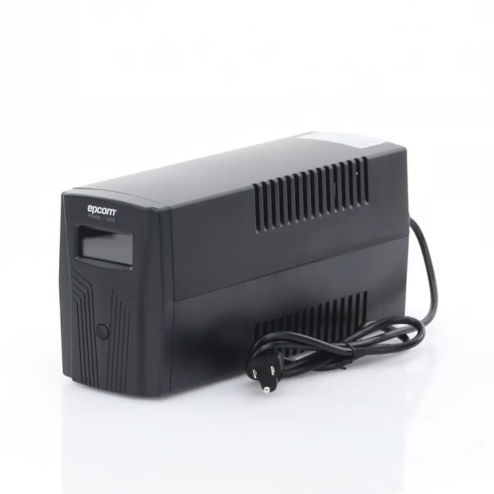 UPS de 850VA/510W / Topología Línea Interactiva / Entrada y Salida 120 Vca / Clavija NEMA 5-15P / 6 Tomas NEMA 5-15R / Sin RJ11 ni RJ45