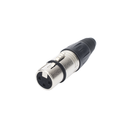 Kit Conector XLR Hembra + XLR Macho | Ideal para Conexiones de Micrófonos, Mezcladoras | Equipo de Audio Profesional