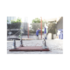 Esparrago químico galvanizado 12 x 160 mm.