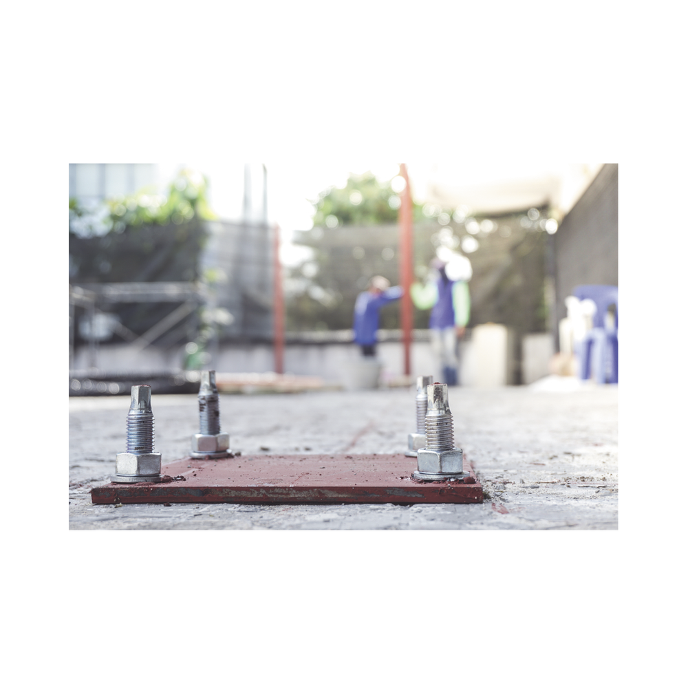 Esparrago químico galvanizado 24 x 300 mm.