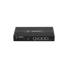 EdgeRouter 4, con 3 puertos 10/100/1000 Mbps + 1 puerto SFP, con funciones avanzadas de ruteo