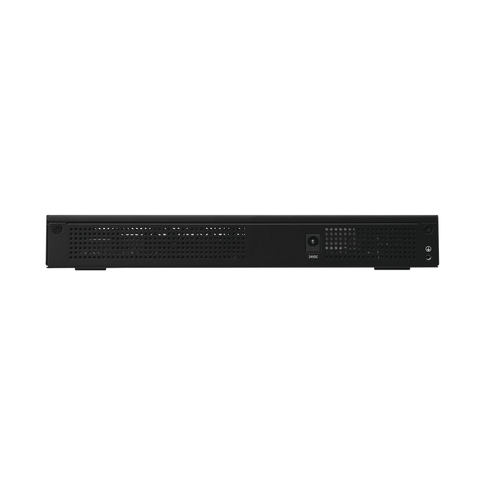 EdgeRouter 6 PoE pasivo 24 V, con 5 puertos 10/100/1000 Mbps + 1 puerto SFP, con funciones avanzadas de ruteo