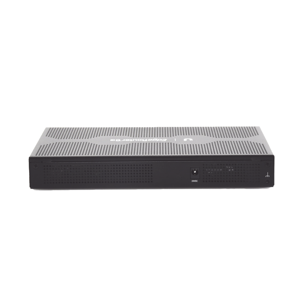 EdgeRouter 6 PoE pasivo 24 V, con 5 puertos 10/100/1000 Mbps + 1 puerto SFP, con funciones avanzadas de ruteo