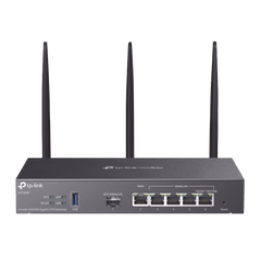 Router Omada VPN / SDN Multi-WAN Gigabit / 1 Puerto WAN SFP Gigabit / 1 Puerto WAN RJ45 Gigabit / 2 Puertos LAN RJ45 Gigabit / 2 Puertos Configurables LAN/WAN / 150,000 Sesiones Concurrentes / Administración Centralizada Omada o Stand-Alone